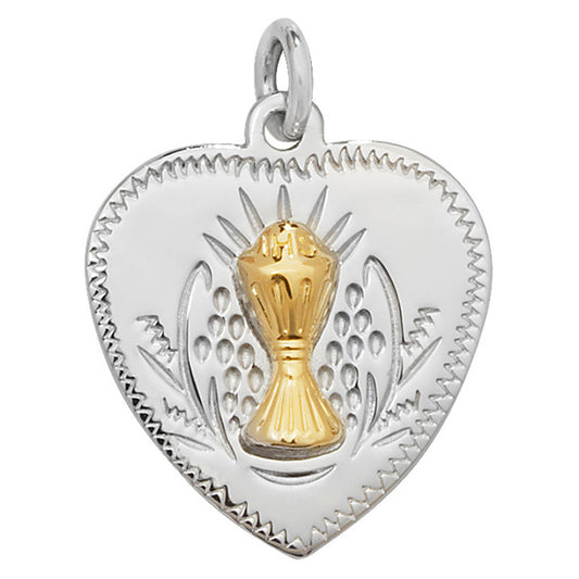 Communion Medal - Heart