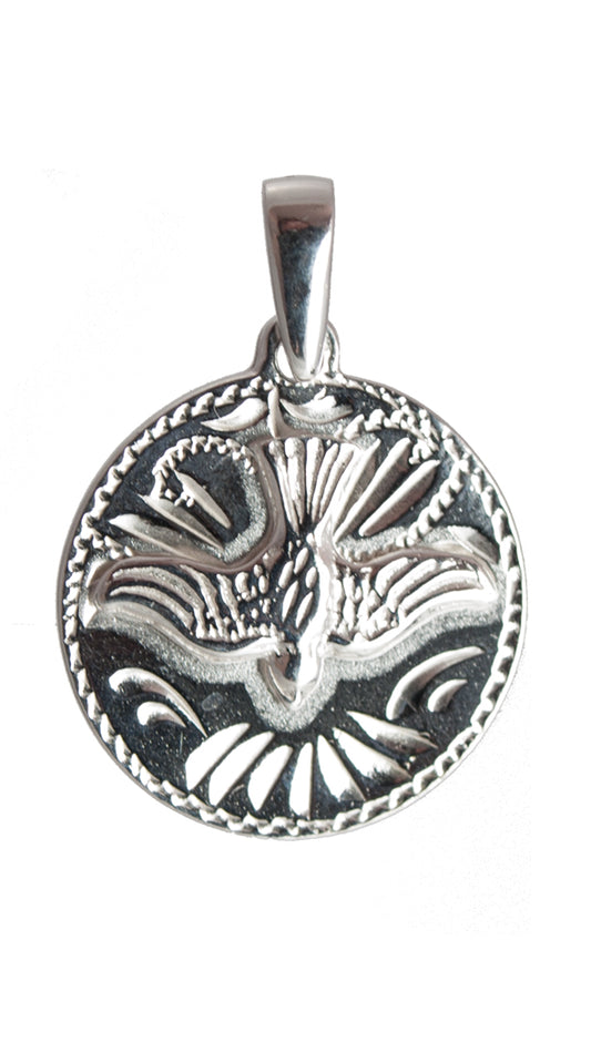 Conf Medal, Dove, Round