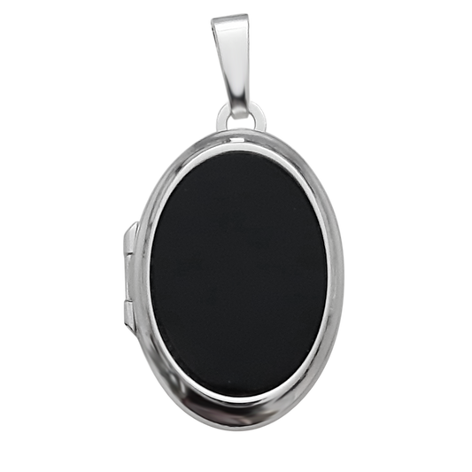 23mm Oval Onyx