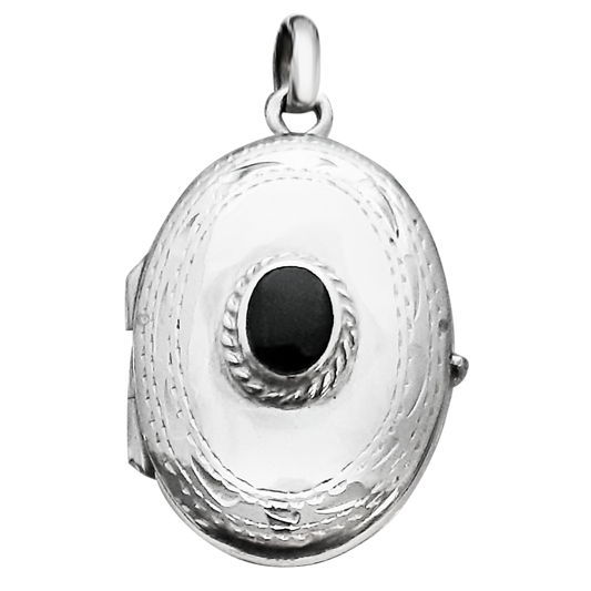 26mm Onyx Locket