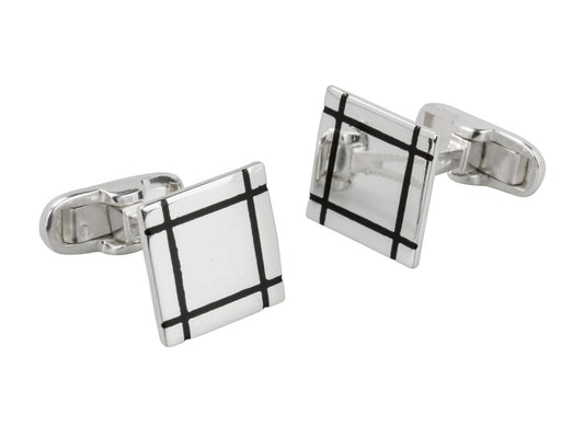 Crosshatch Cufflinks