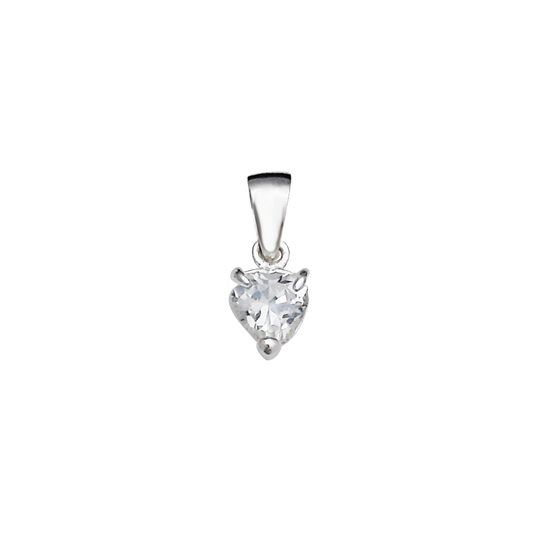 Heart Cz 5 mm