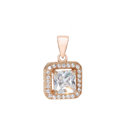 Square CZ Rose GP