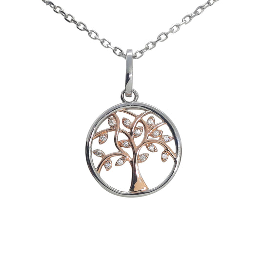 Tree of Life Rose CZ