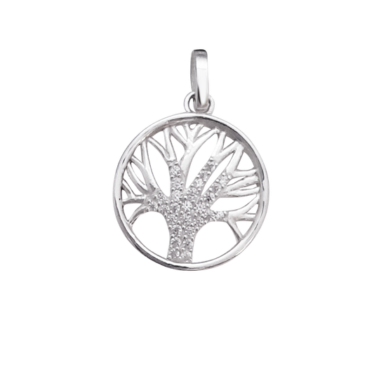 Tree Cz Circle 15mm