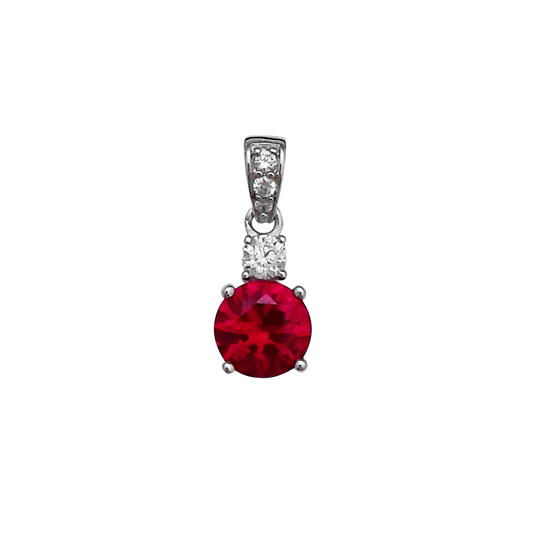 7mm Ruby Red czs