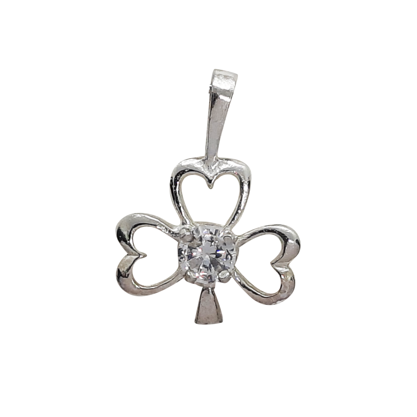 Small Open Shamrock Cz