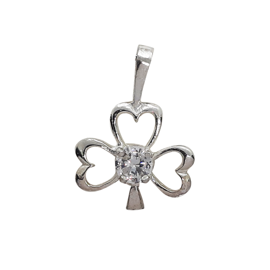 Small Open Shamrock Cz