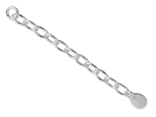 Silver Extension Chains - x5