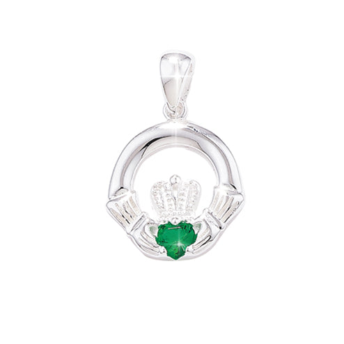 Claddagh Green Cz